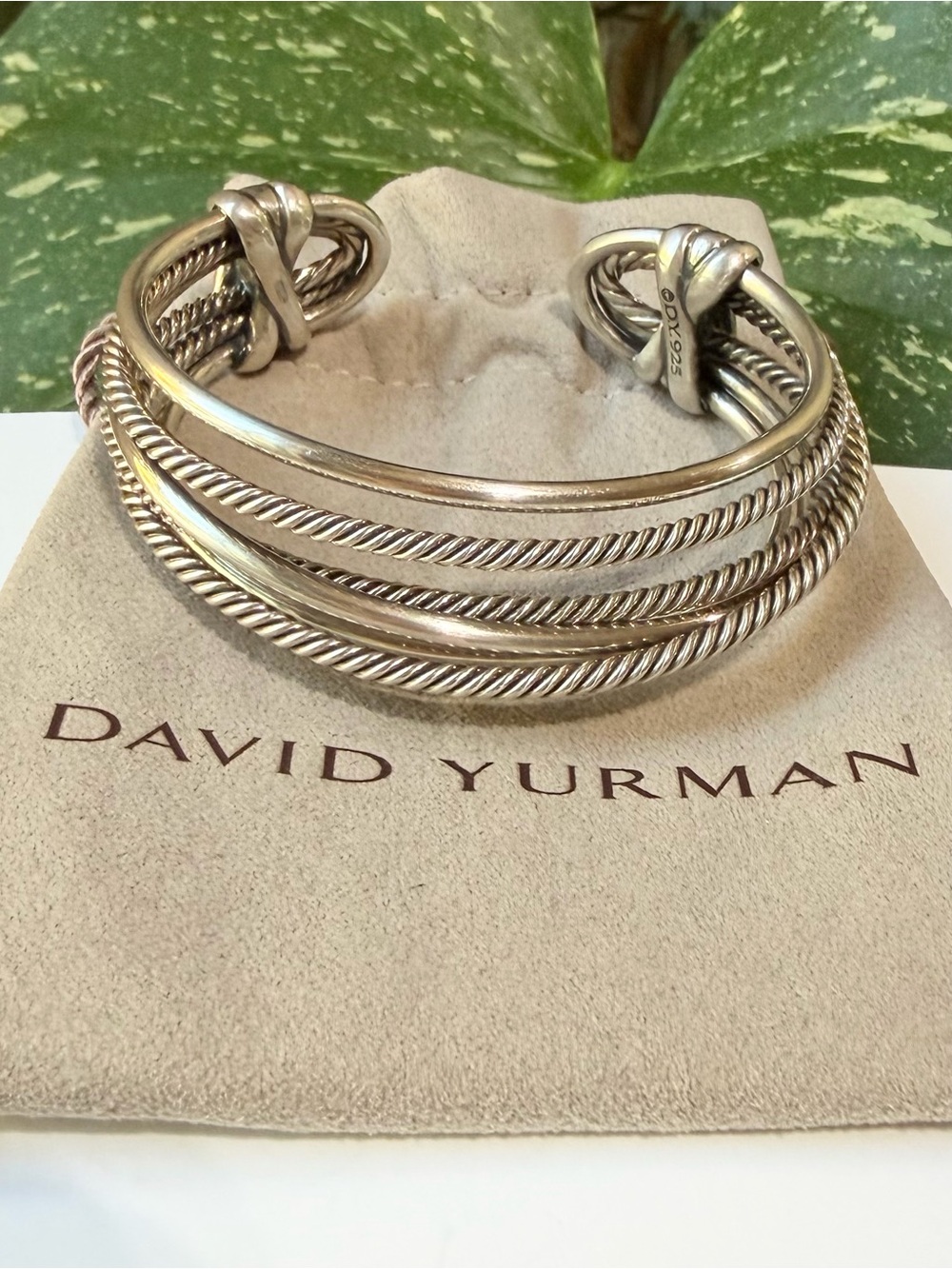 ❤️ David Yurman Crossover Wide Cuff Bracelet